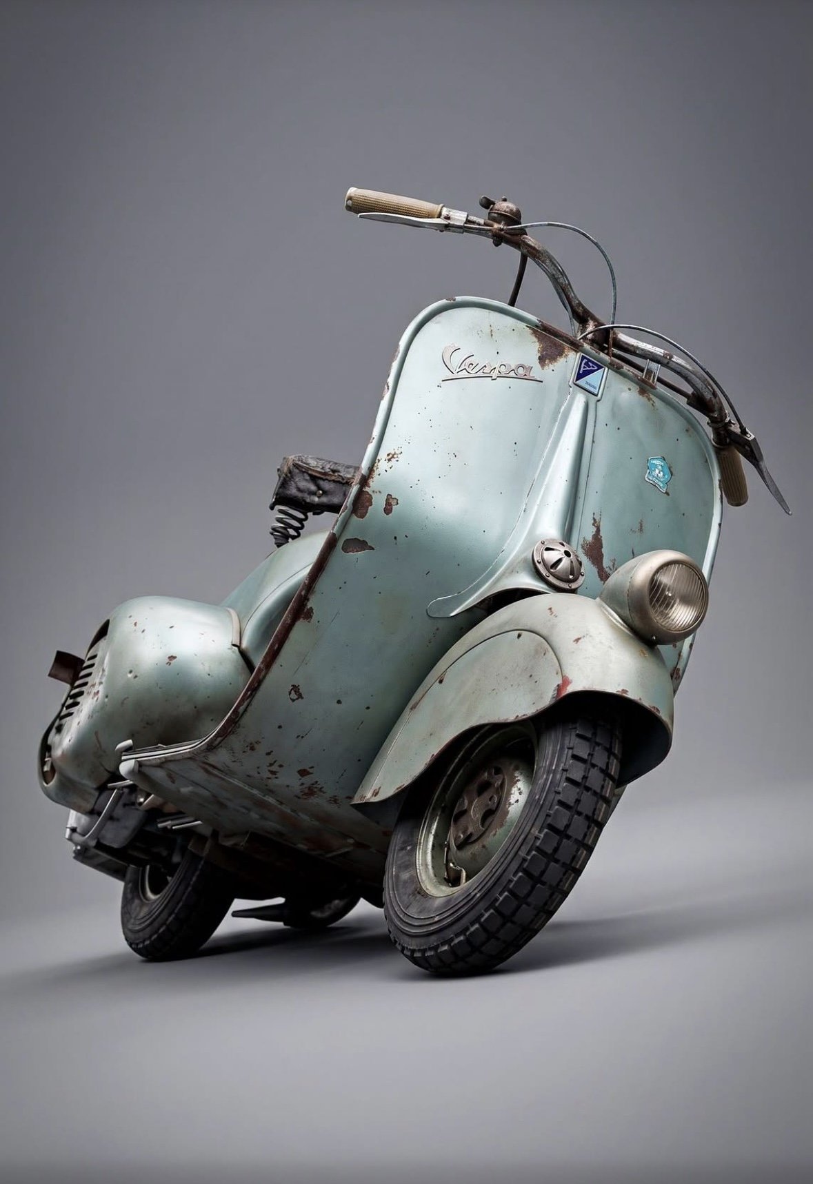 Vespa 98 aus dem Jahr 1946 der Serie Farobasso